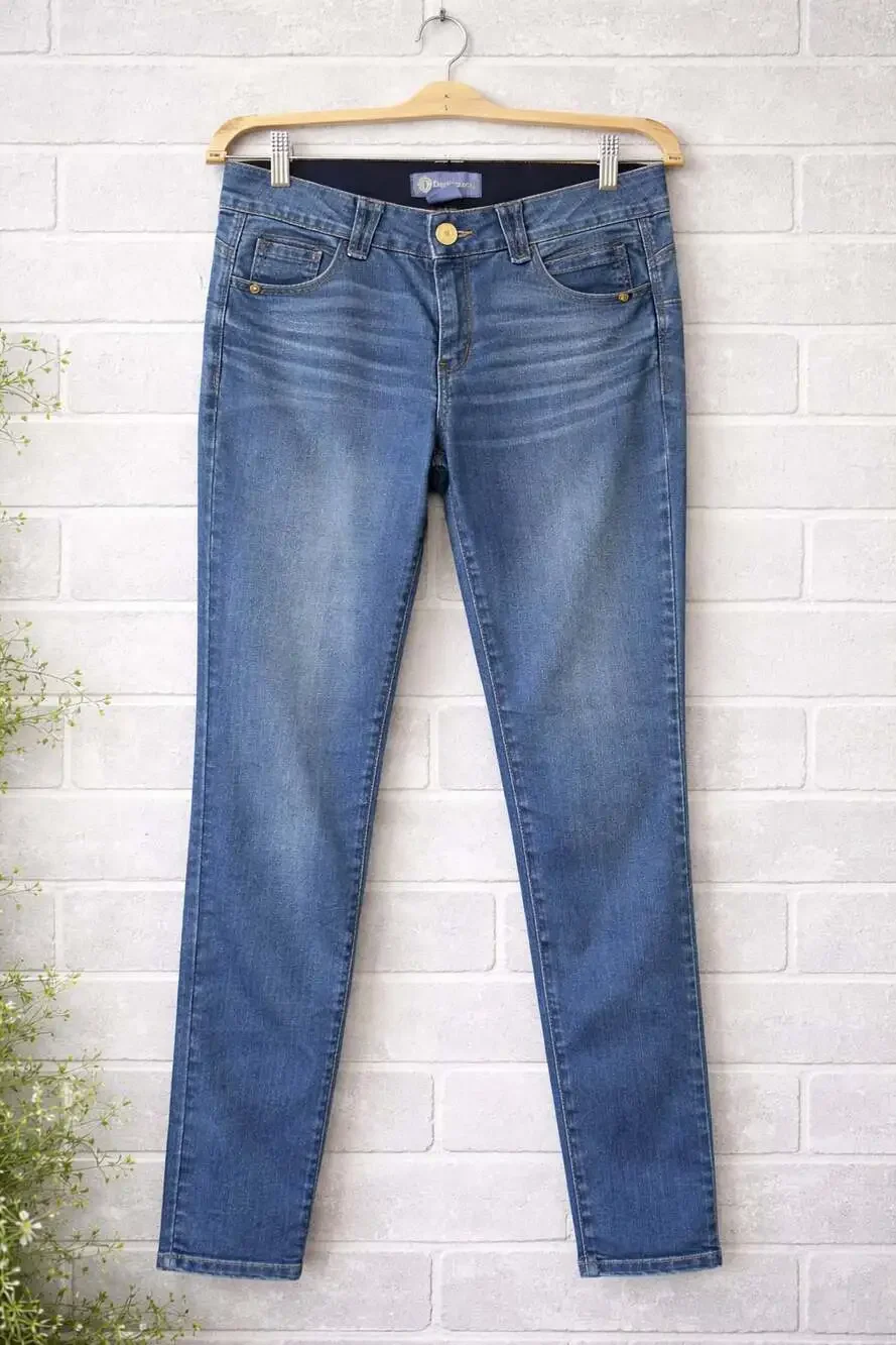 Democracy womens Ab'solution High Rise Skinny Jeans Medium Wash Size 6